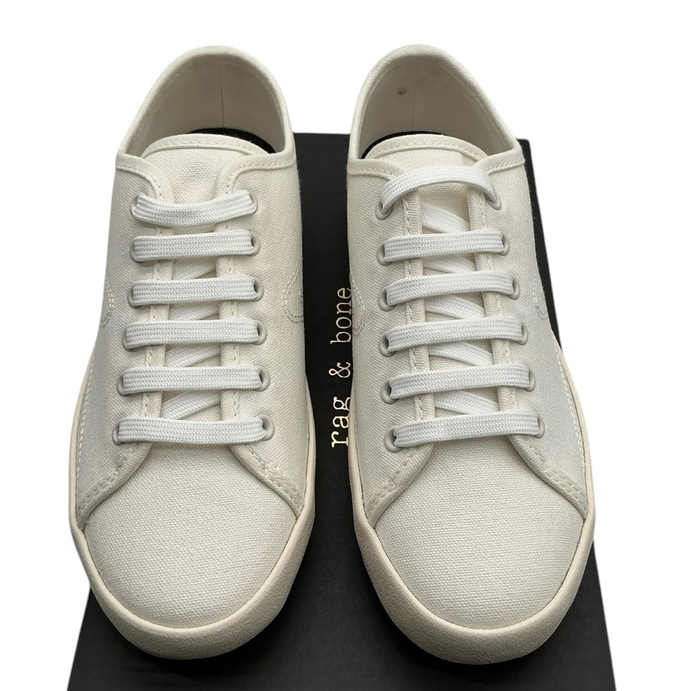 NWT Rag & bone white court sneakers‎ size 36 EU
US 6